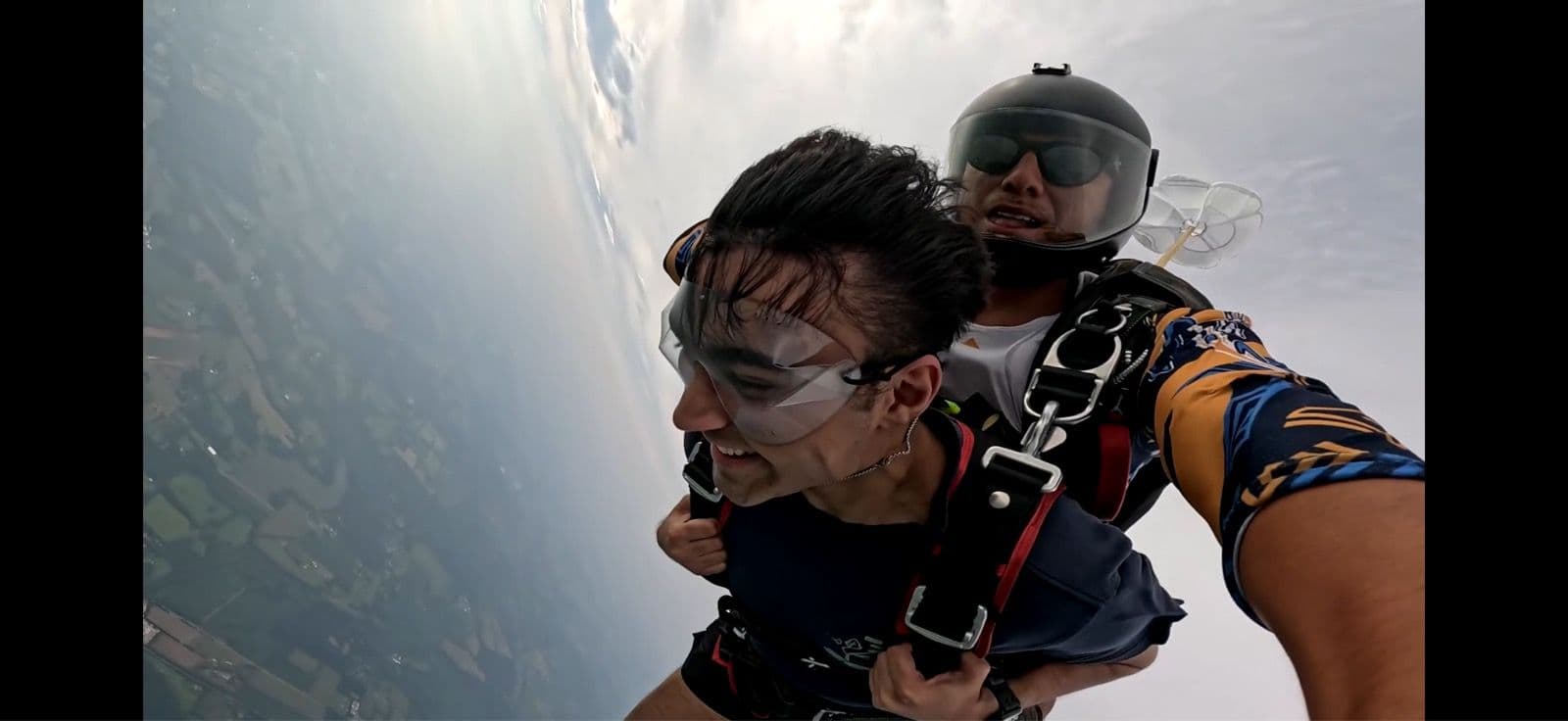 Naman tandem skydiving